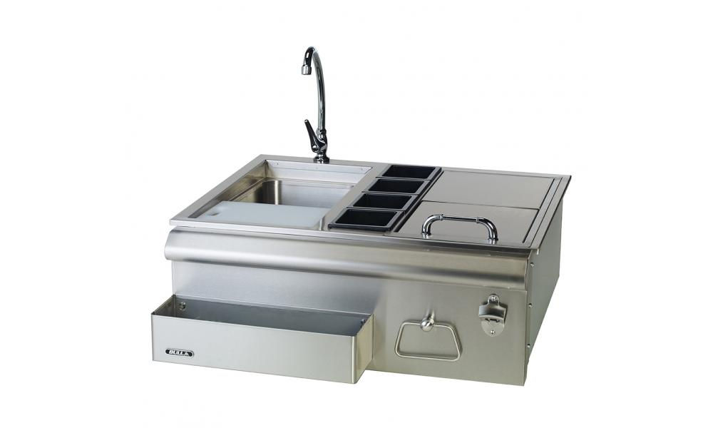 Bull BBQ 30" Bar Center with Sink in  Stainless Steel
