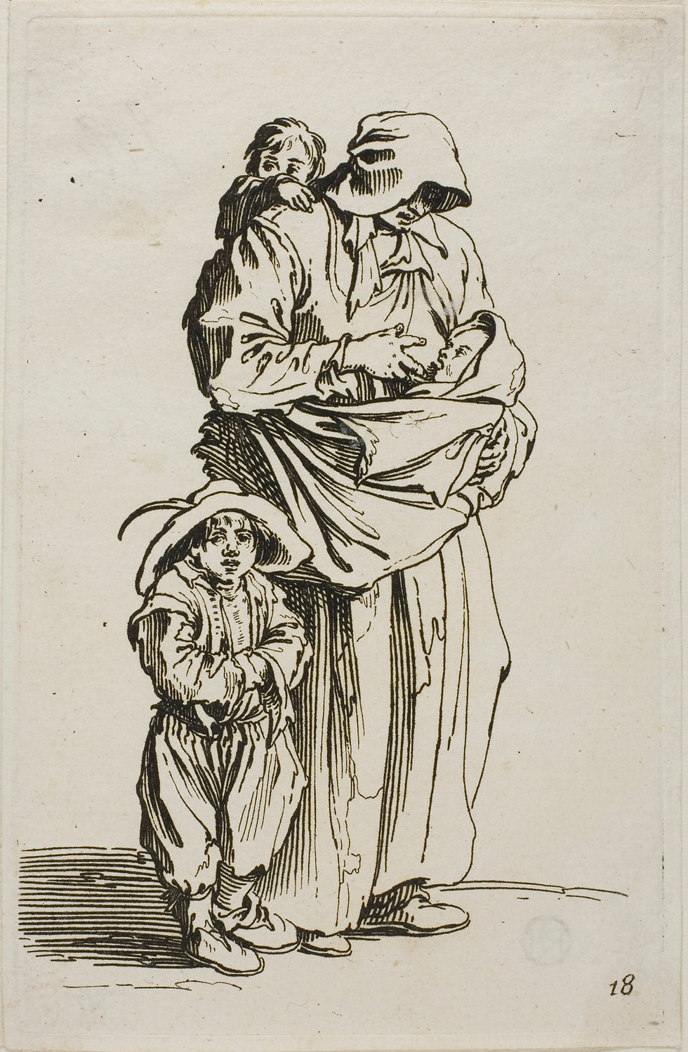 1963.591 - A Mother with her Three Children, plate 18 from....jpg
