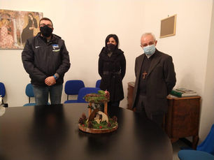 Lavori natalizi per il Vescovo di Sorrento Mons. Francesco Alfano