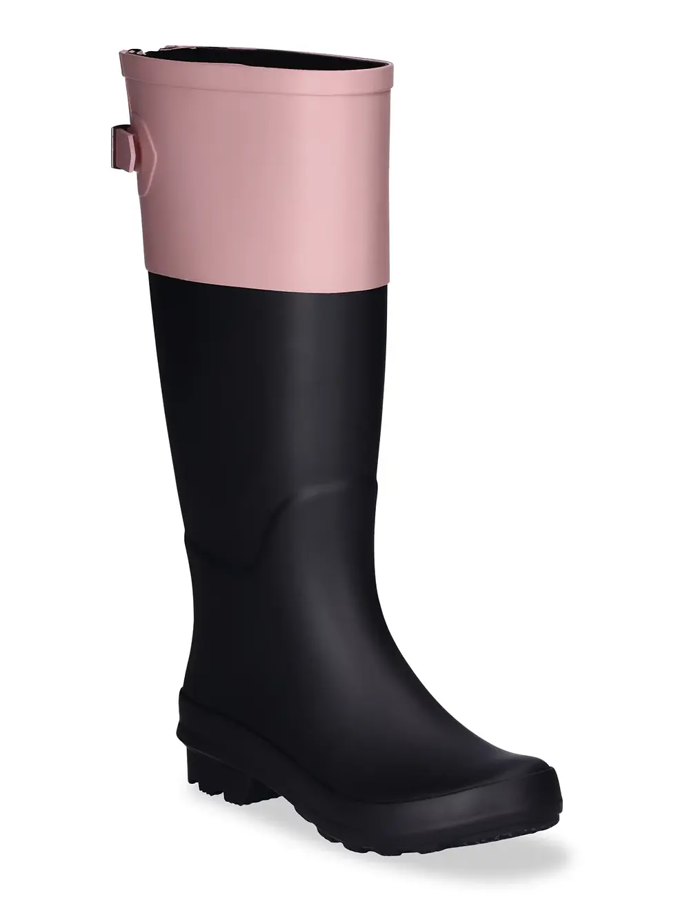 Colorblock rain boots