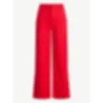Red Wide Leg Pants


