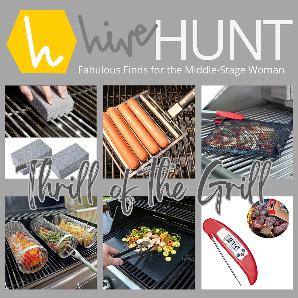 Six grill accessories