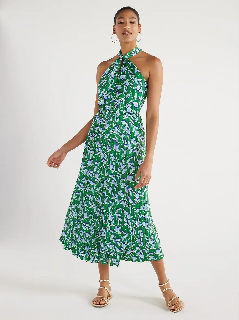 Woman in dress