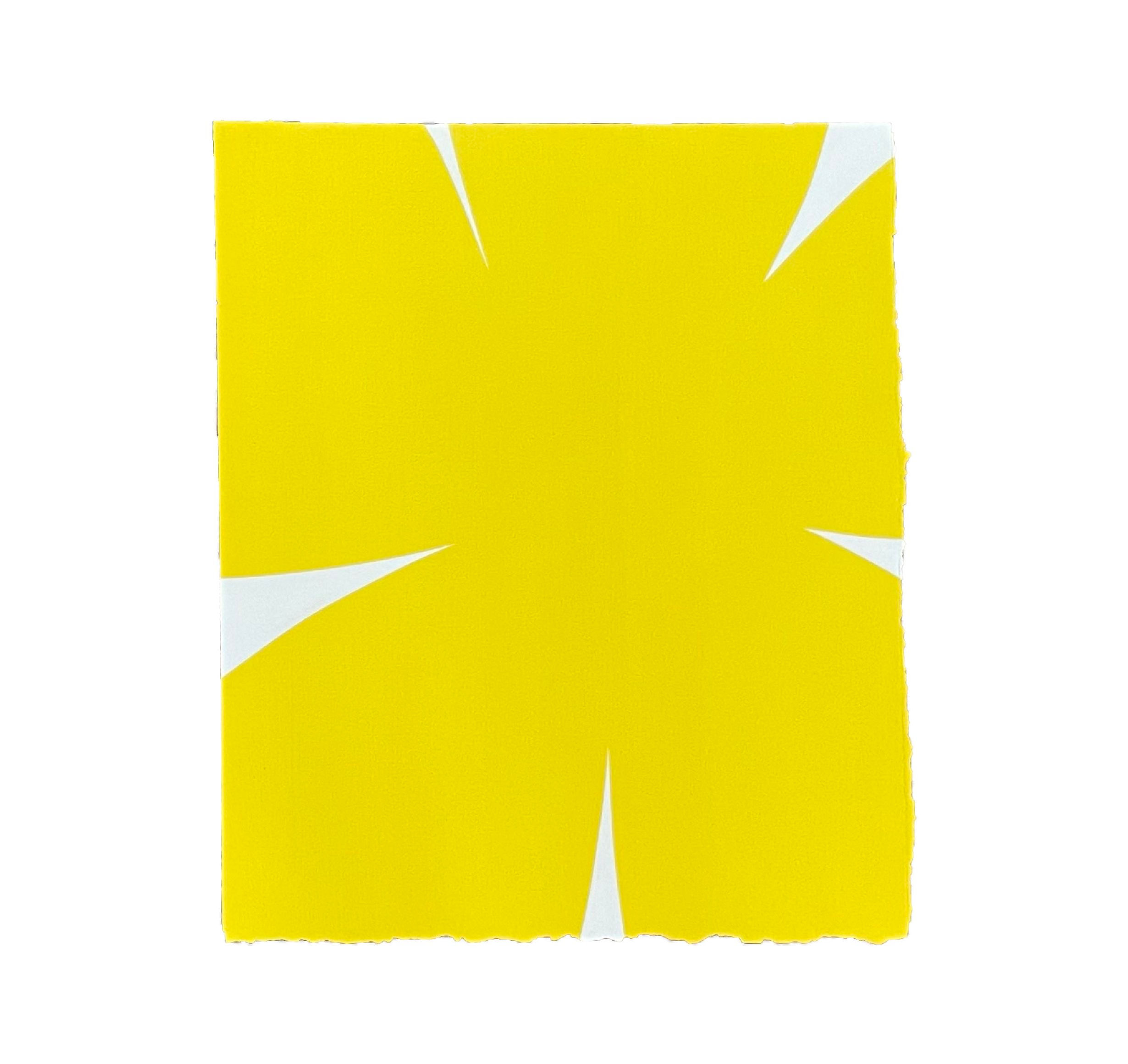 Botanical in Yellow and White