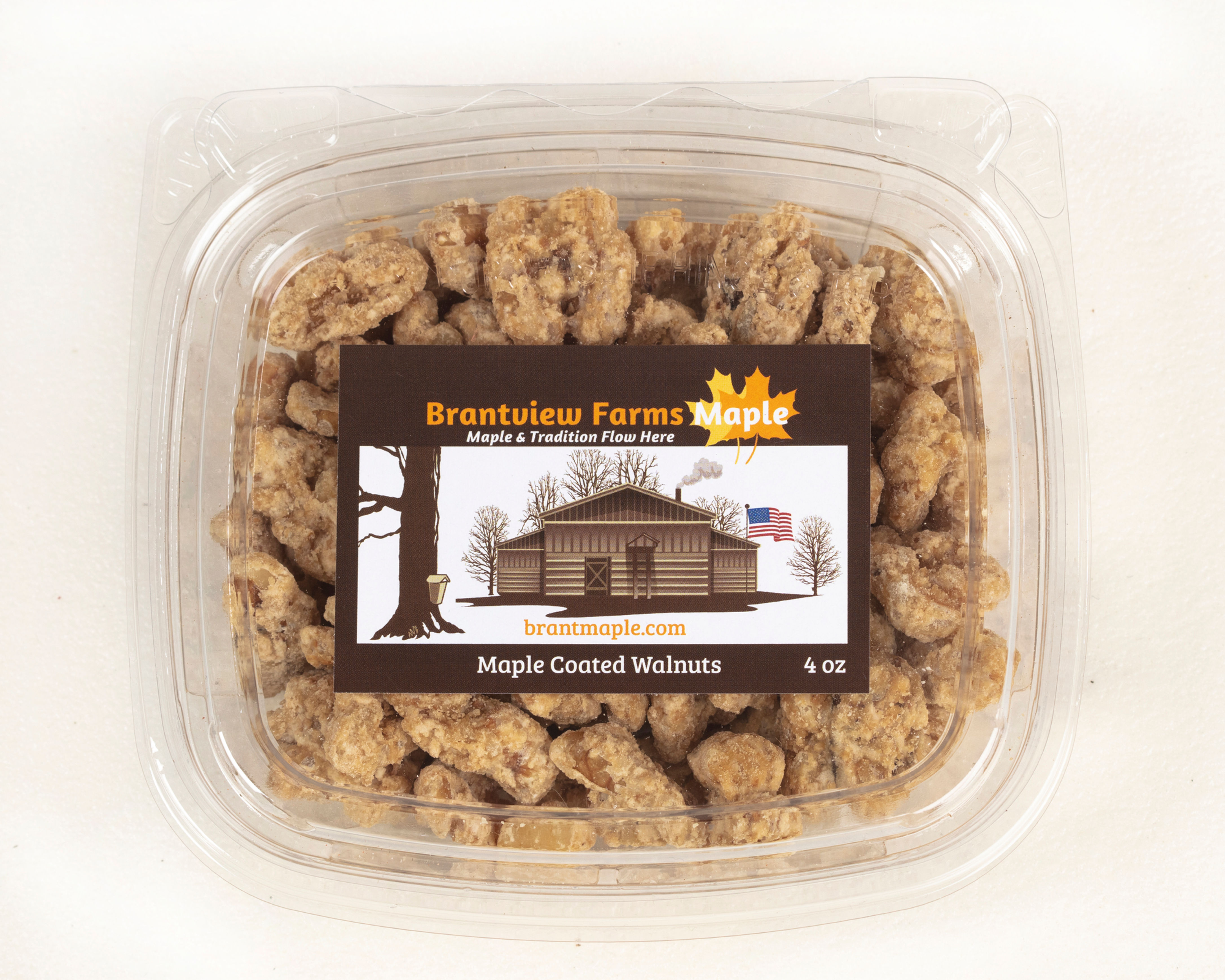 Maple-Coated Walnuts