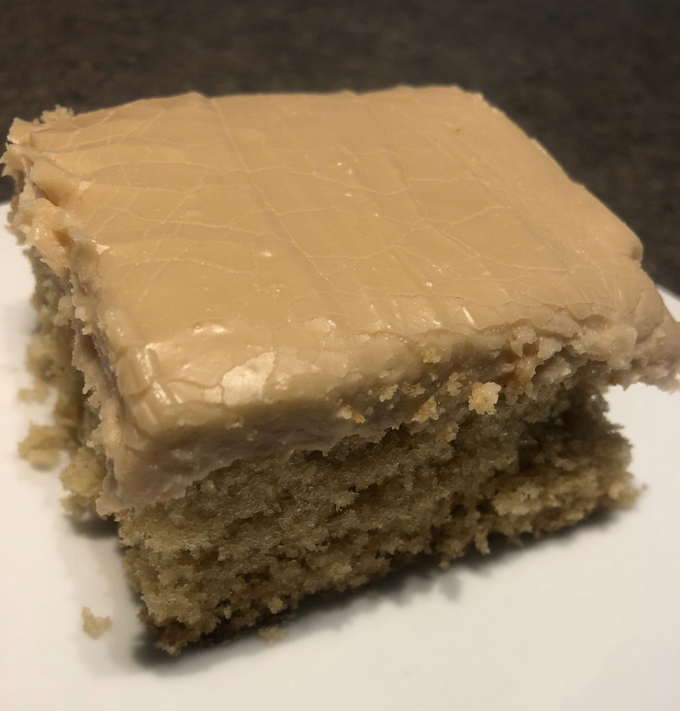 Maple Syrup Cake with Creamy Maple Frosting