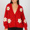 Thumbnail: RED DAISY CARDIGAN