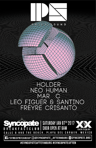 Syncopate afterhours Day 1 Project Sound