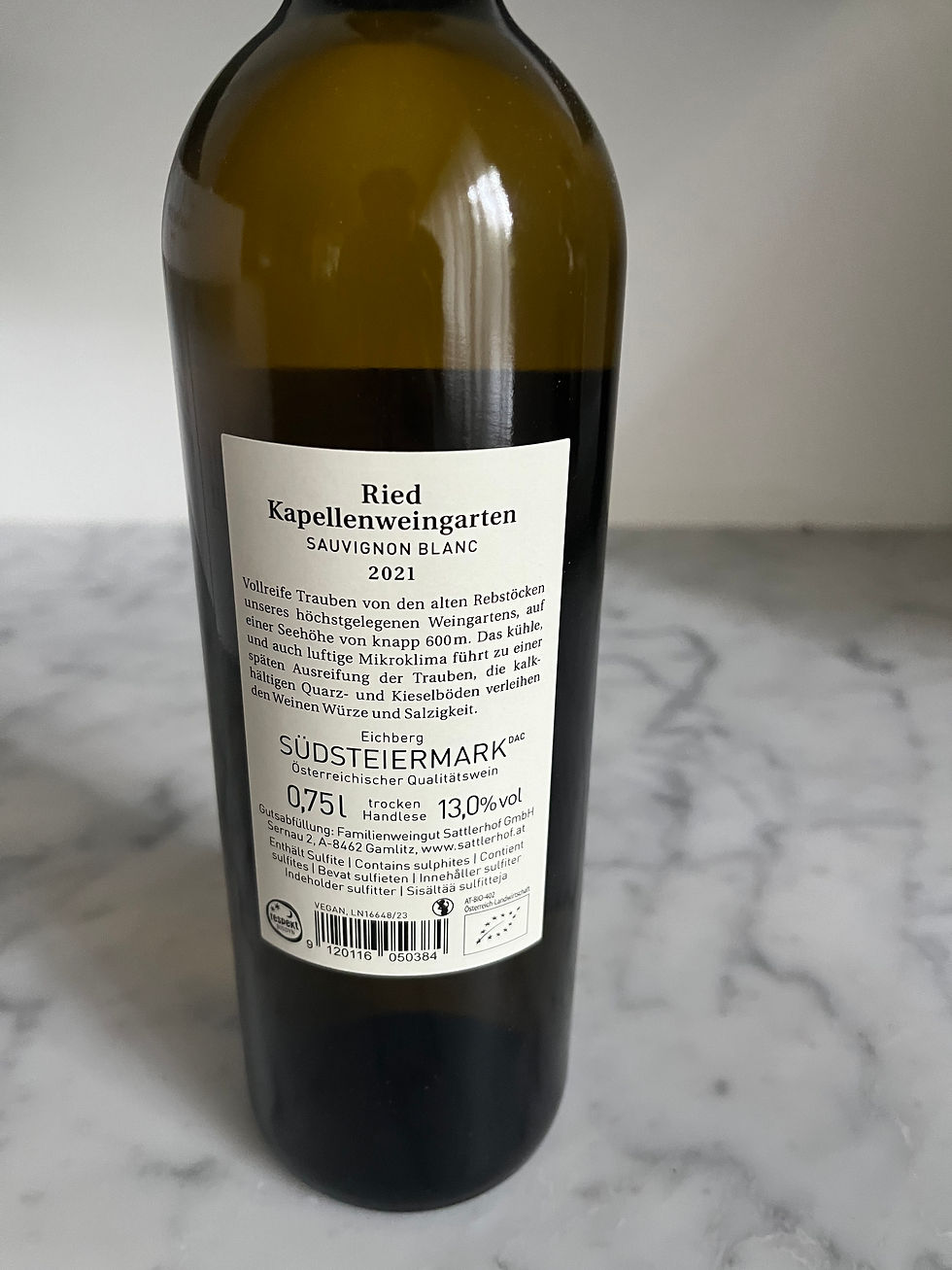 Thumbnail: Sattlerhof Kapellenweingarten Sauvignon Blanc 2021