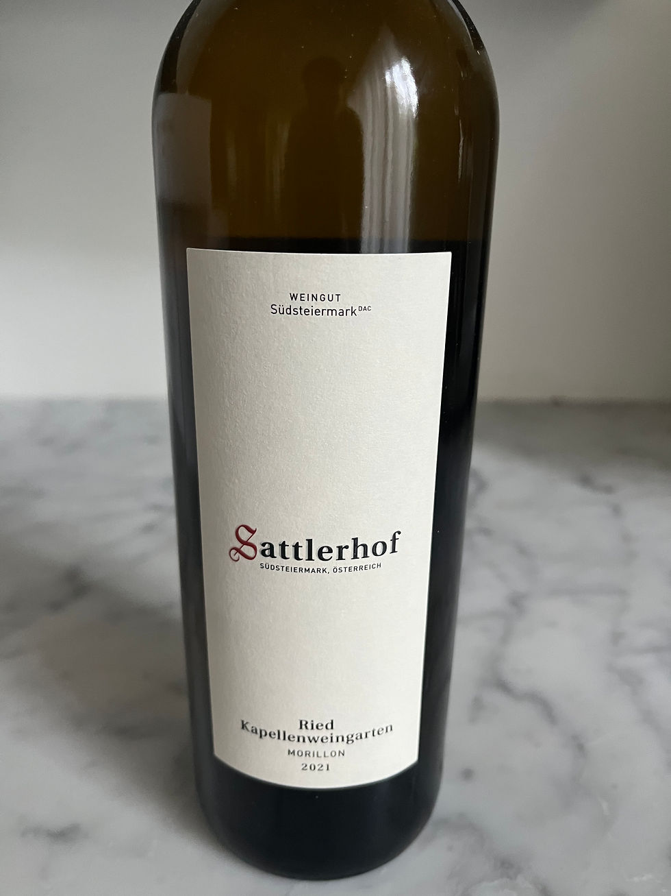 Thumbnail: Sattlerhof Kapellenweingarten Morillon 2021