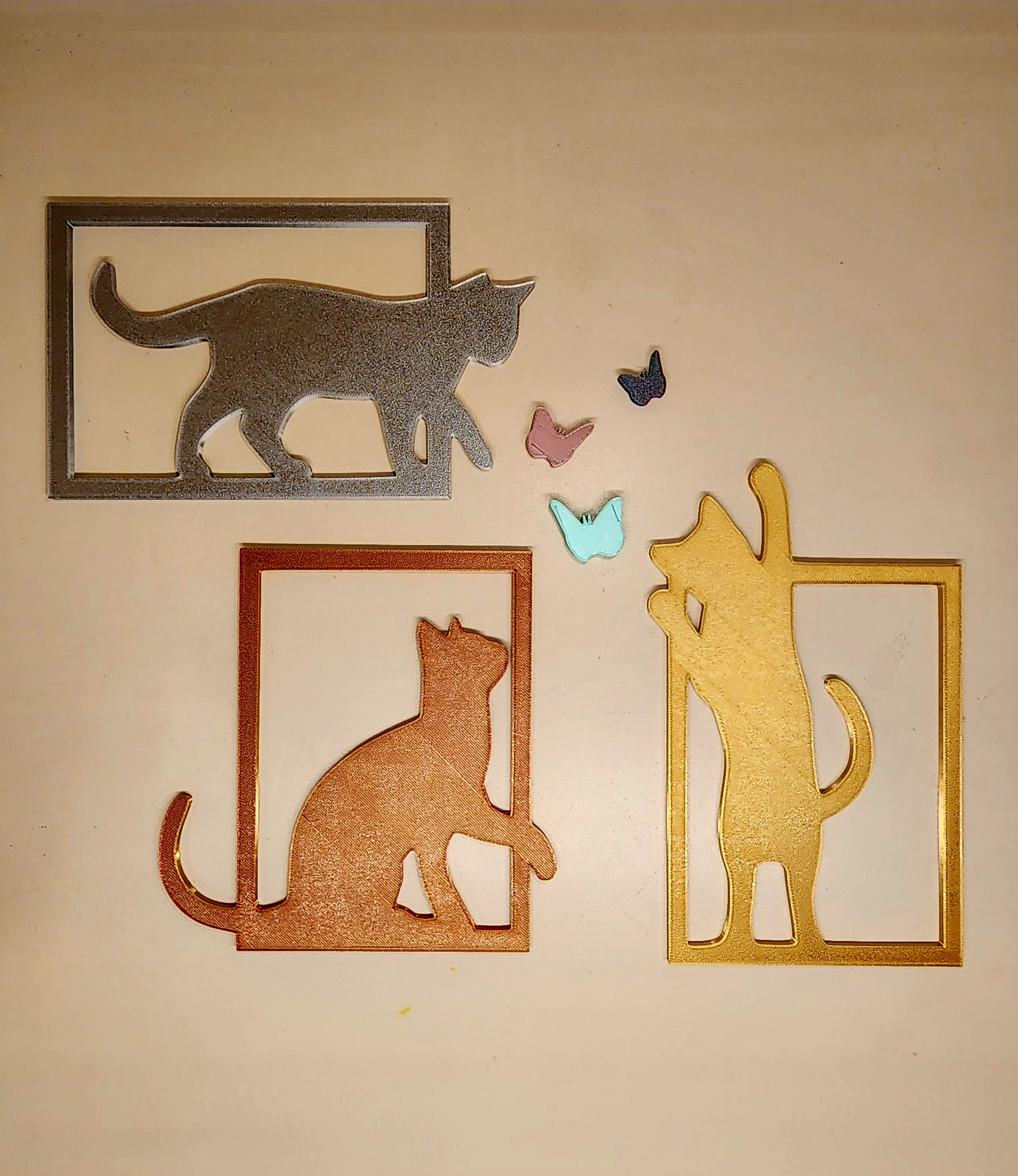 Playing Cats - Wall Decor