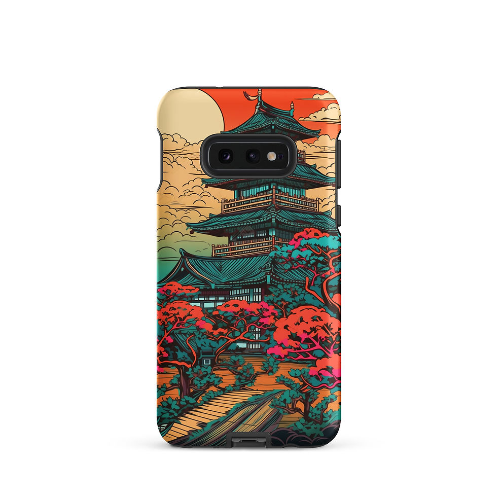 Thumbnail: Japanese Temple - Tough Samsung® Case