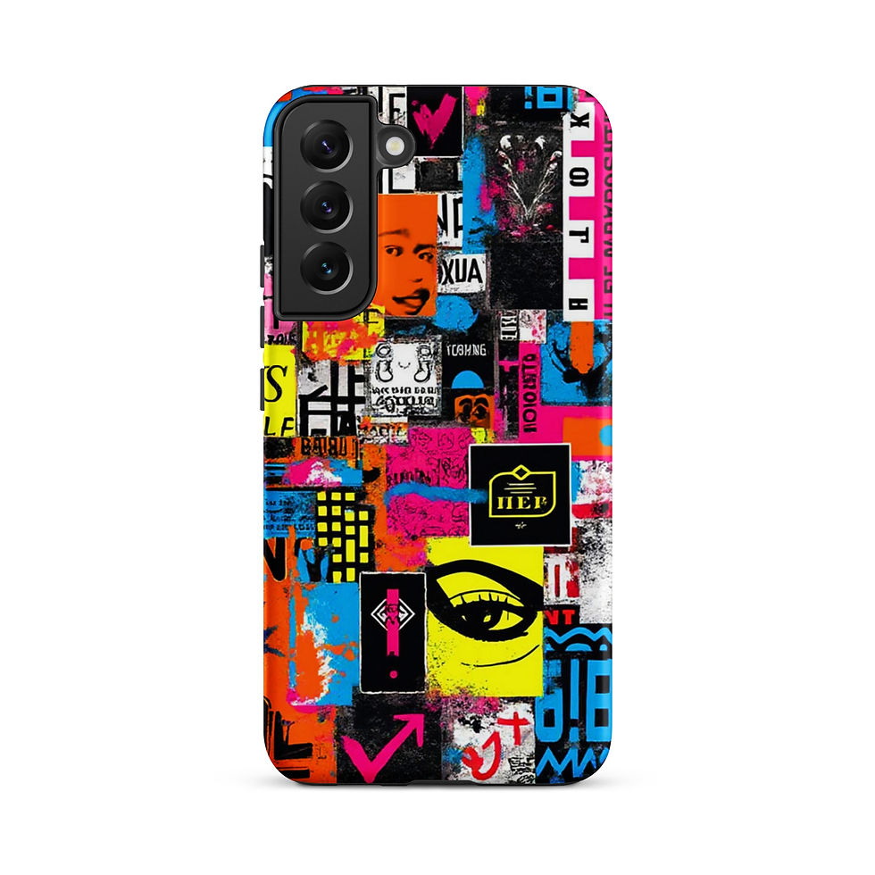 Thumbnail: Grunge Poster Collage - Tough Samsung® Case
