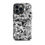 Thumbnail: Pop Culture Logo Collage (White/Black) - Tough iPhone® Case 