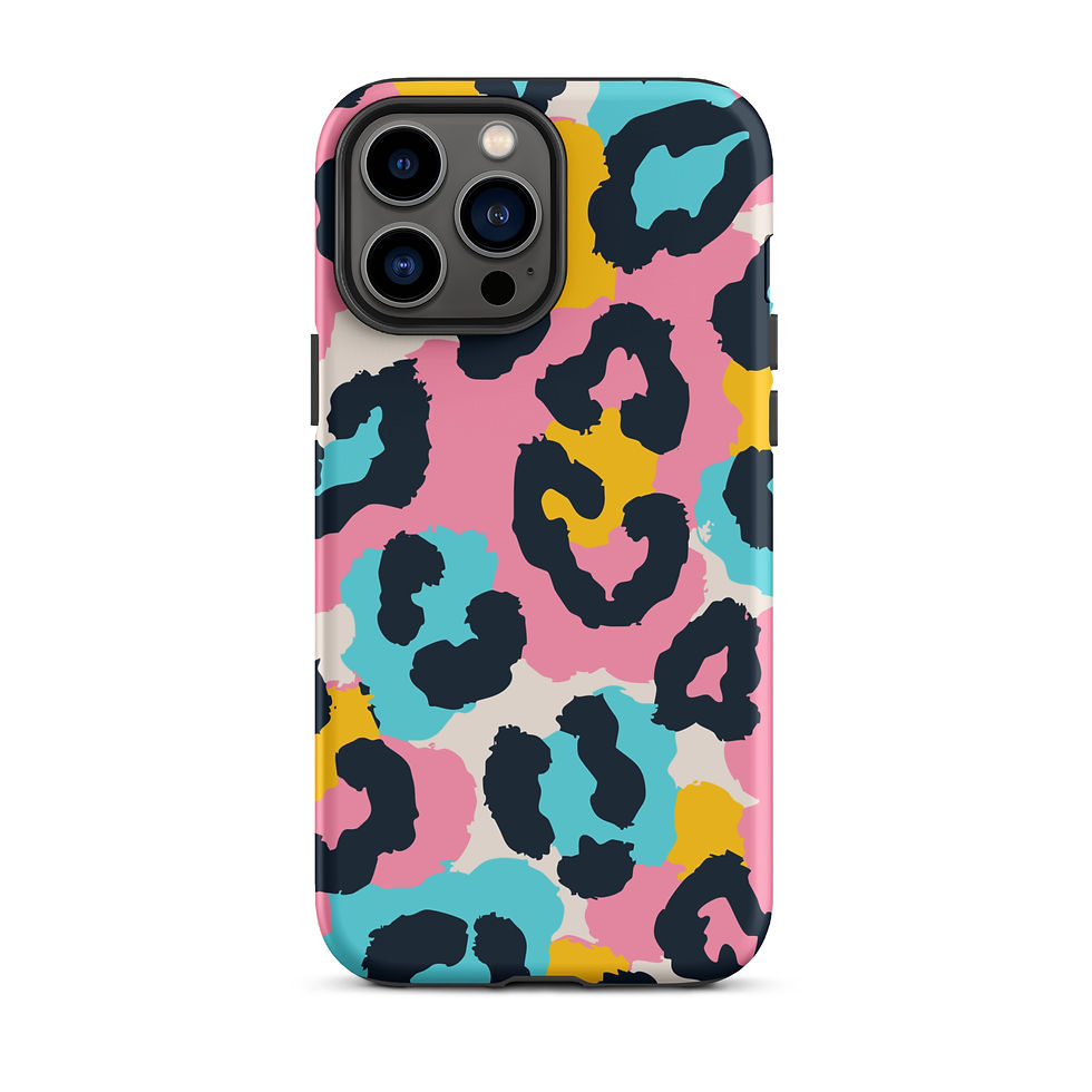 Thumbnail: Colorful Leopard Print - Tough iPhone® Case