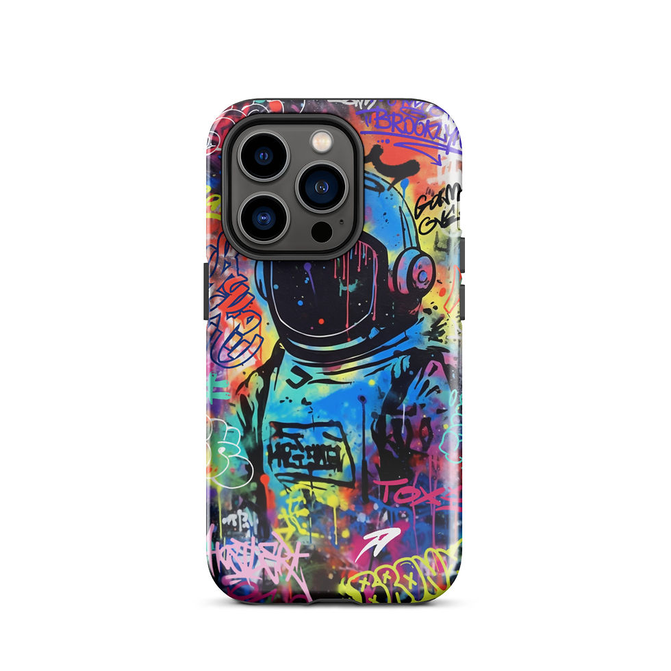 Thumbnail: Street Astronaut - Tough iPhone® Case