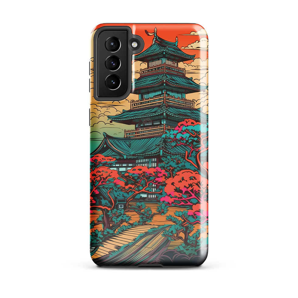 Thumbnail: Japanese Temple - Tough Samsung® Case