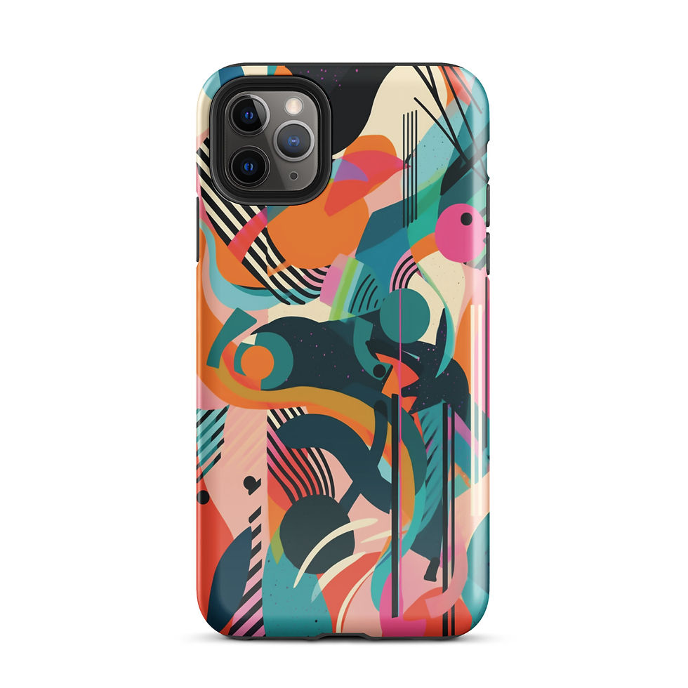 Thumbnail: Miami Art Deco - Tough iPhone® Case