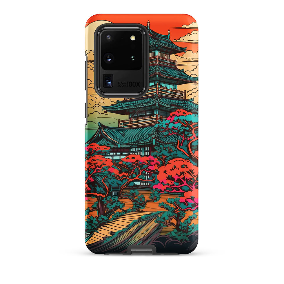 Thumbnail: Japanese Temple - Tough Samsung® Case