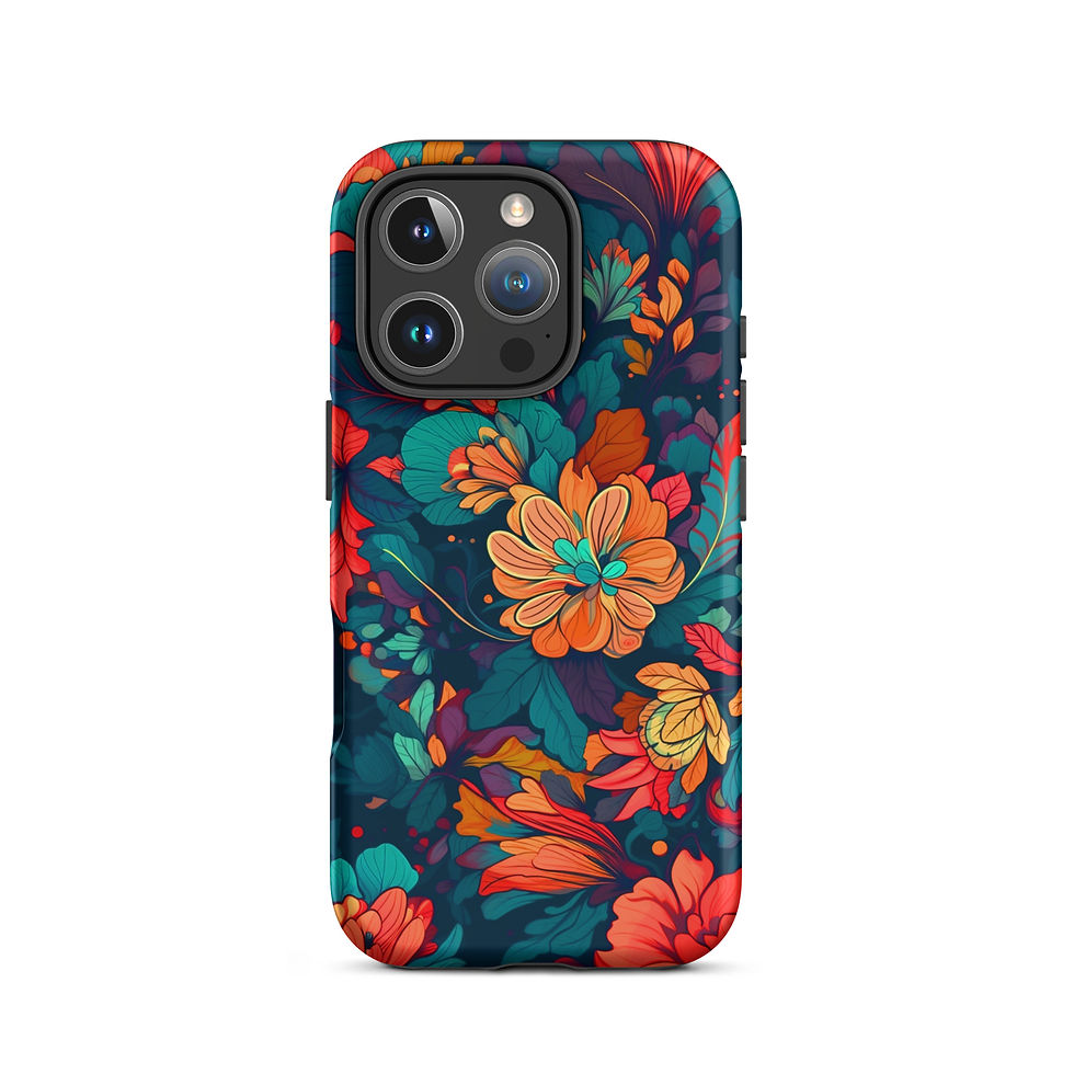 Thumbnail: Floral Bloom - Tough iPhone® Case