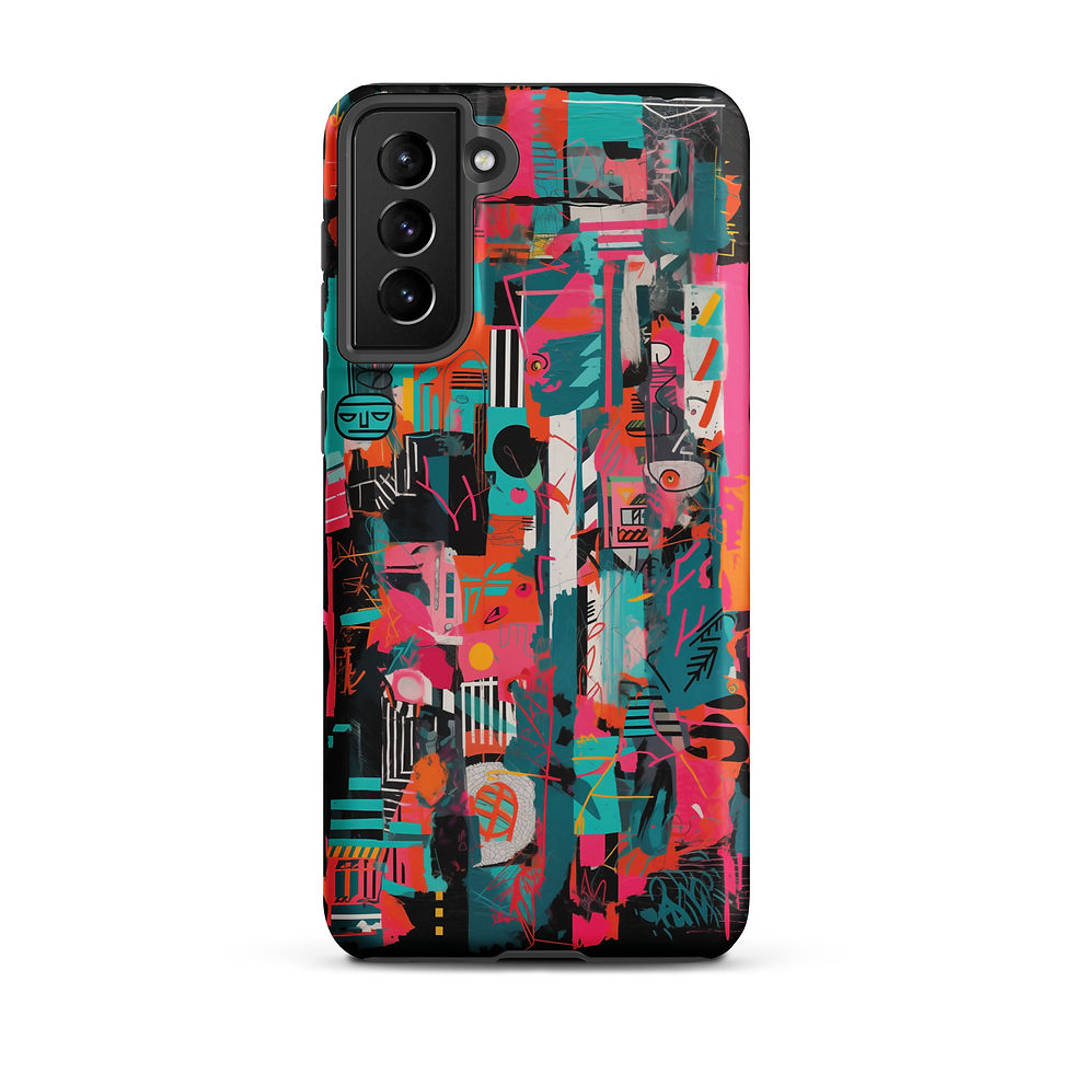 Thumbnail: Abstract Vibrant Art - Tough Samsung® Case