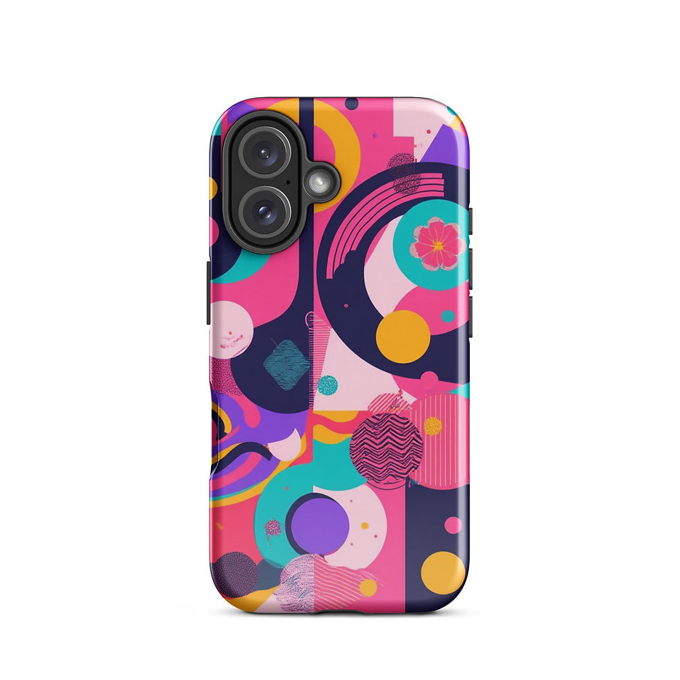 Thumbnail: Nineties Nostalgia No.2 - Tough iPhone® Case