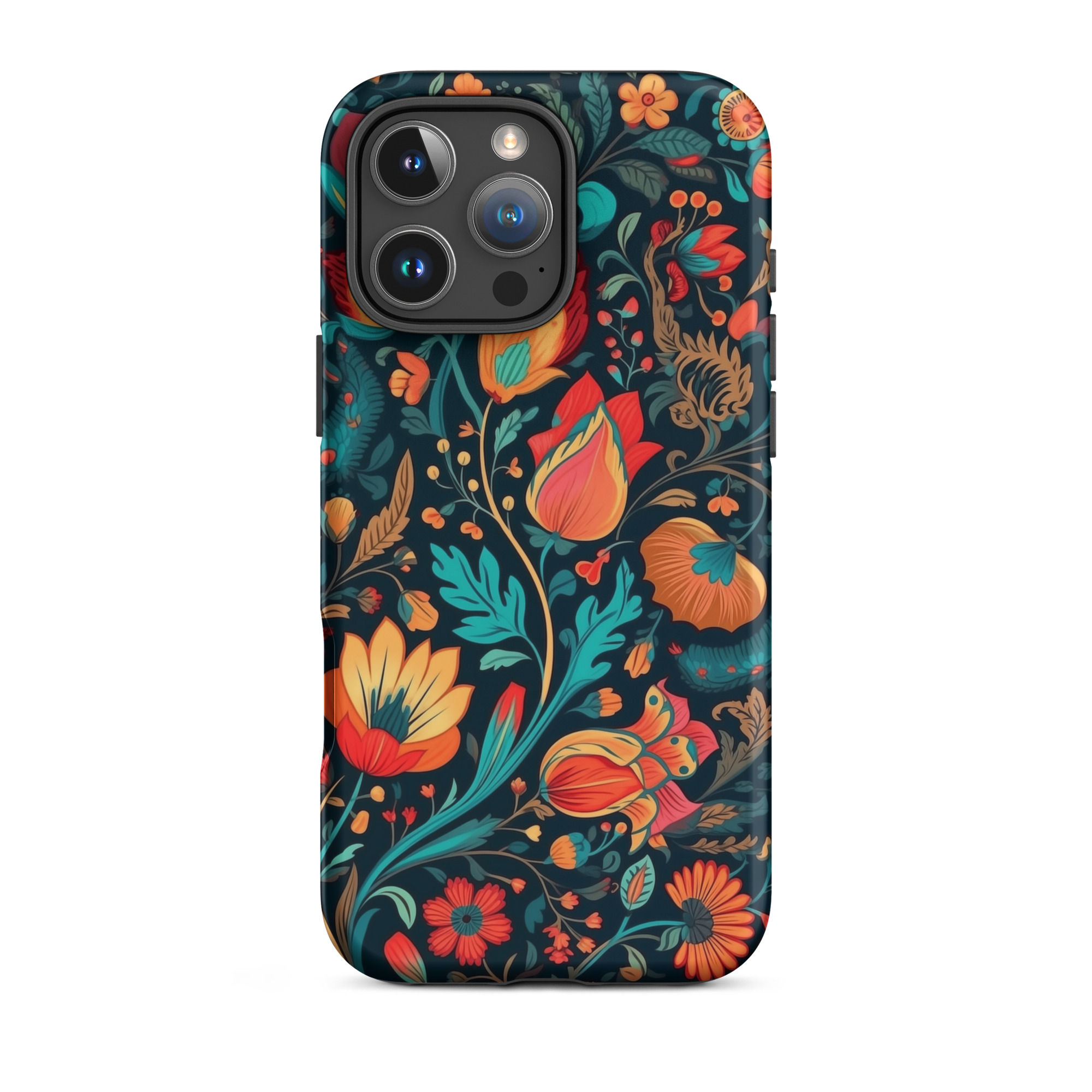 Floral Wallpaper Pattern - Tough iPhone® Case