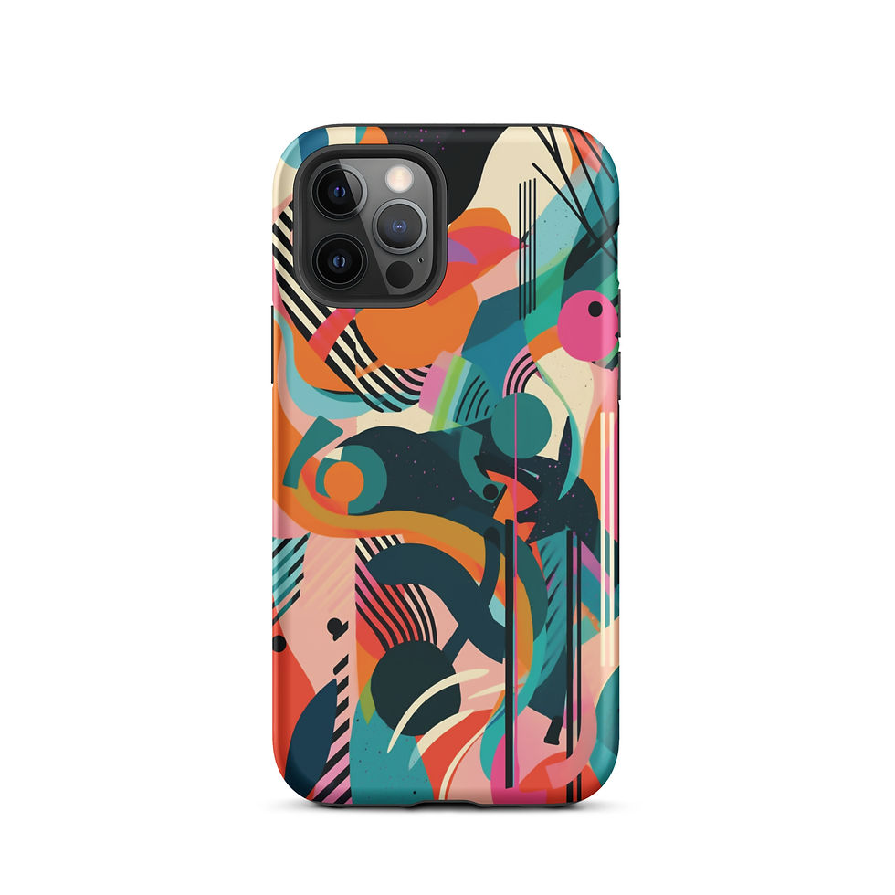 Thumbnail: Miami Art Deco - Tough iPhone® Case