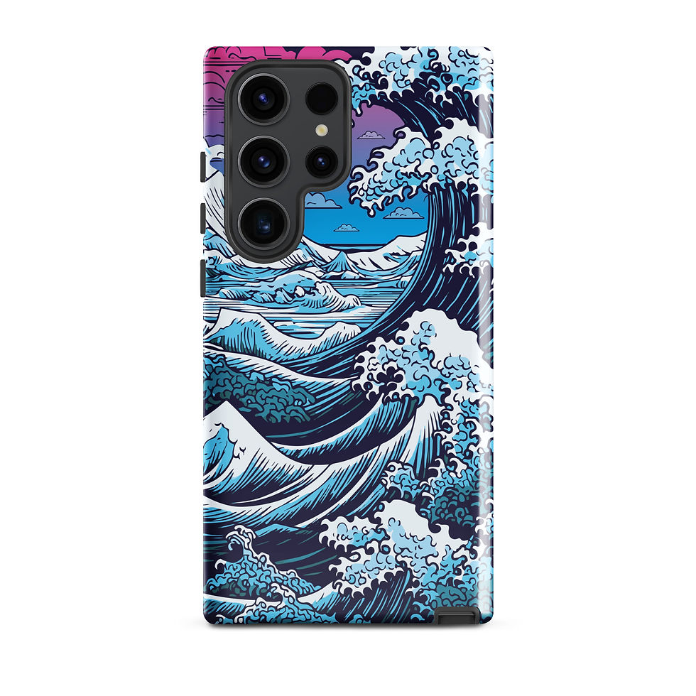 Thumbnail: The Great Wave - Tough Samsung® Case