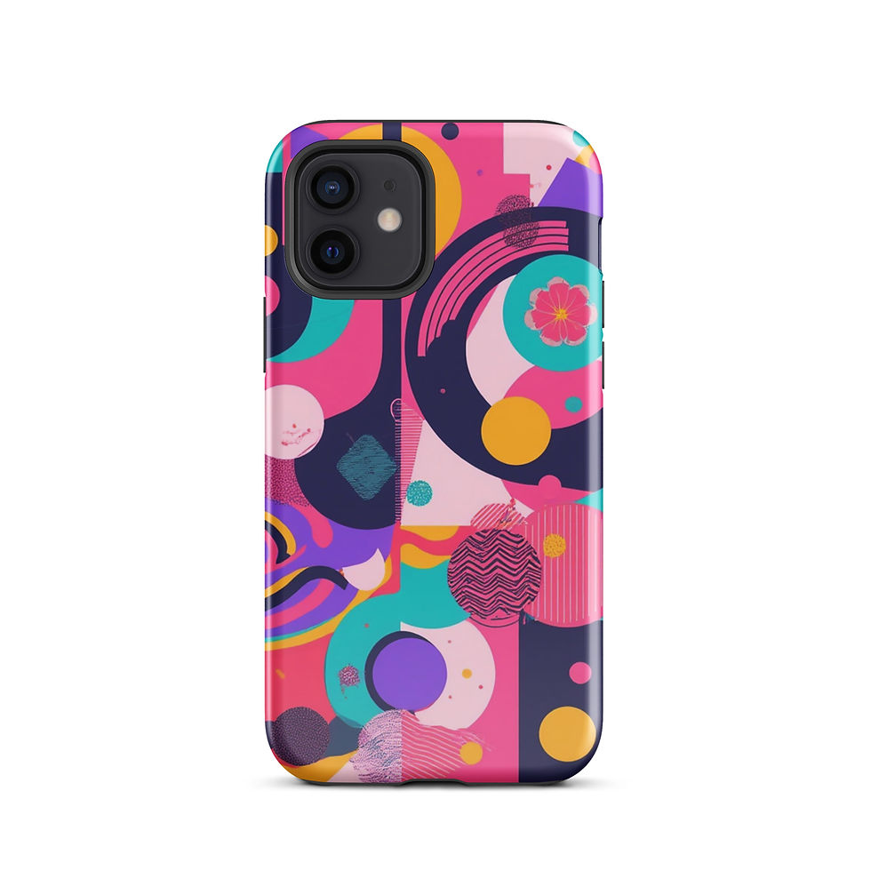 Thumbnail: Nineties Nostalgia No.2 - Tough iPhone® Case