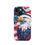 Thumbnail: Eagle with Stars & Stripes - Tough iPhone® Case