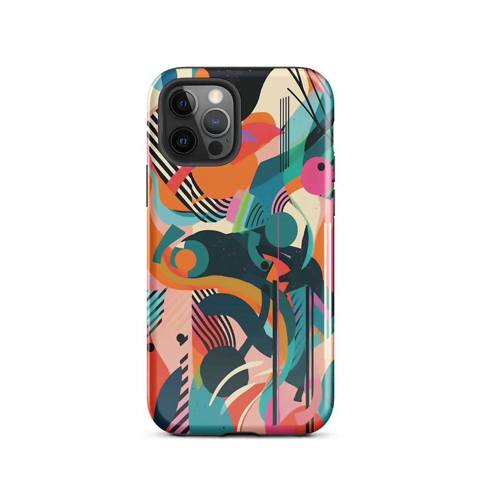 Thumbnail: Miami Art Deco - Tough iPhone® Case