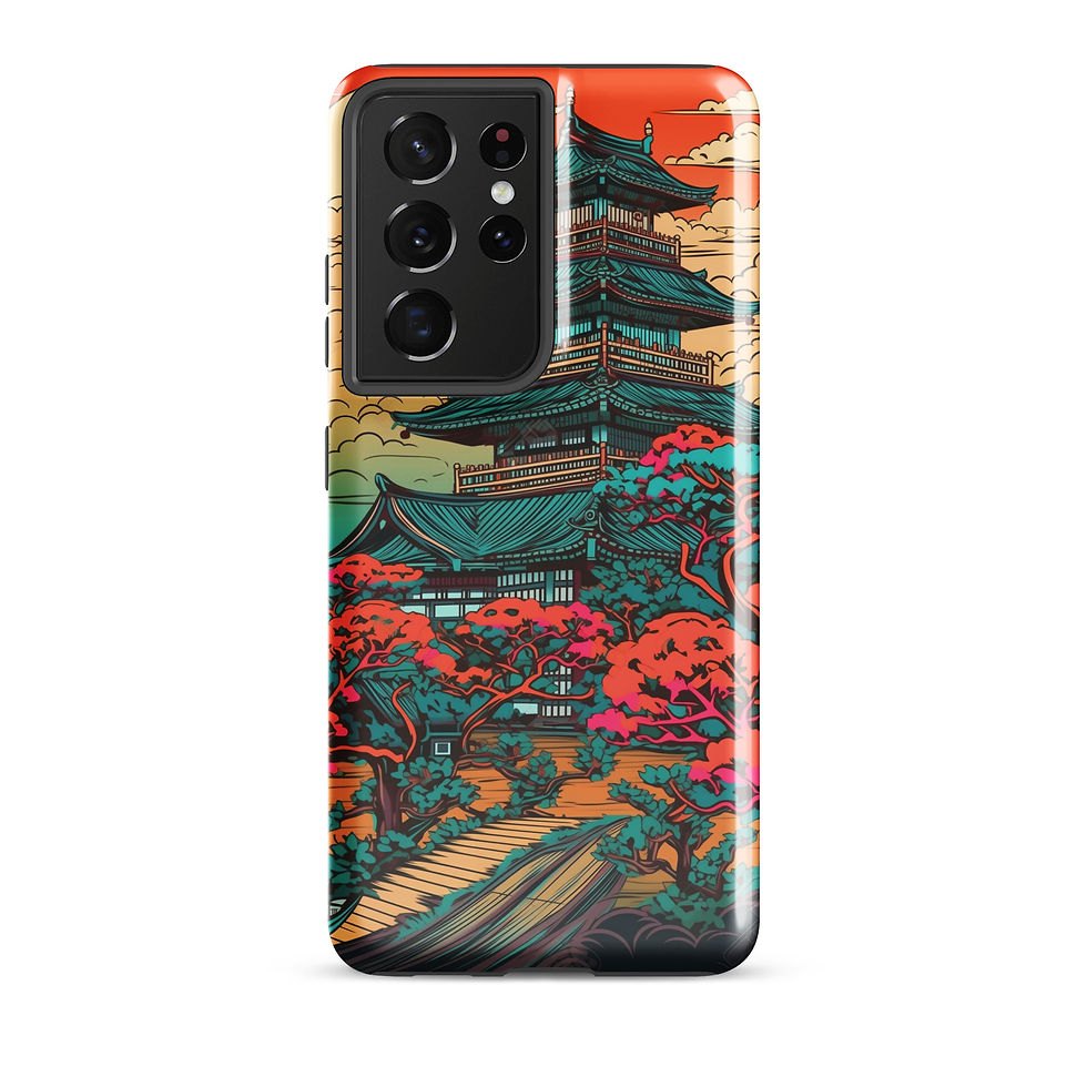 Thumbnail: Japanese Temple - Tough Samsung® Case