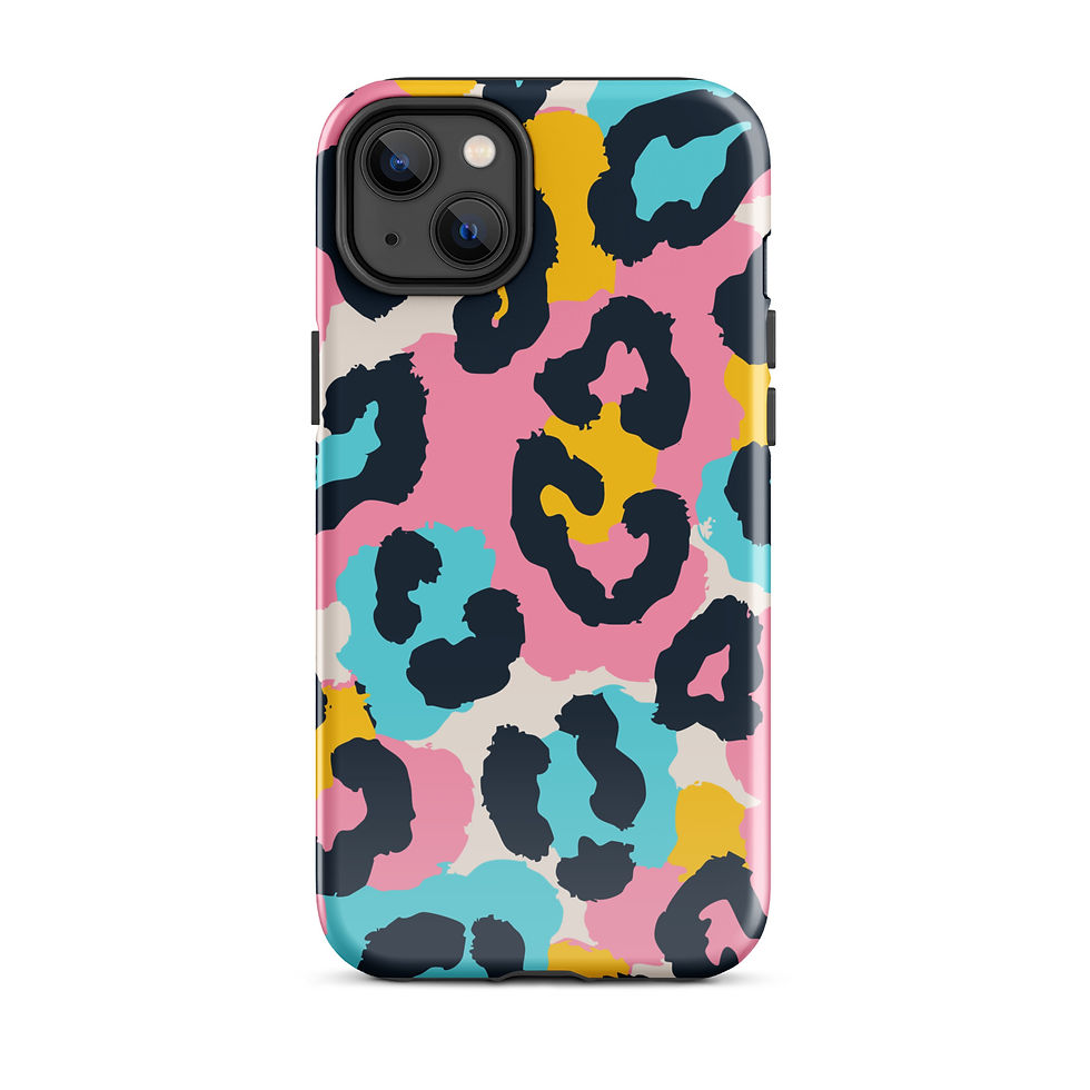 Thumbnail: Colorful Leopard Print - Tough iPhone® Case