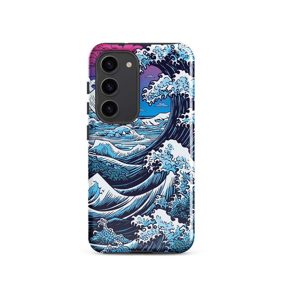 Thumbnail: The Great Wave - Tough Samsung® Case