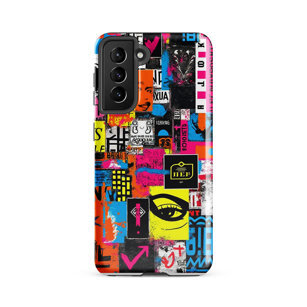 Thumbnail: Grunge Poster Collage - Tough Samsung® Case