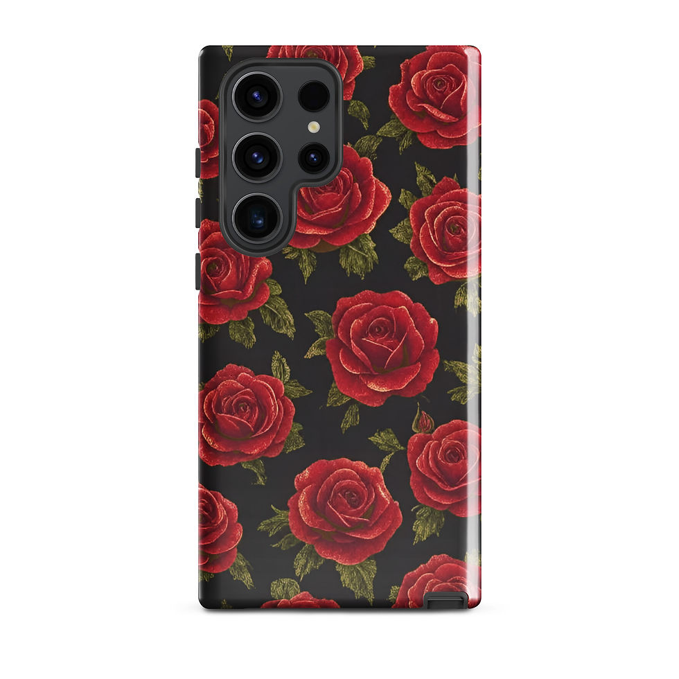 Thumbnail: Classical Rose Wallpaper - Tough Samsung® Case