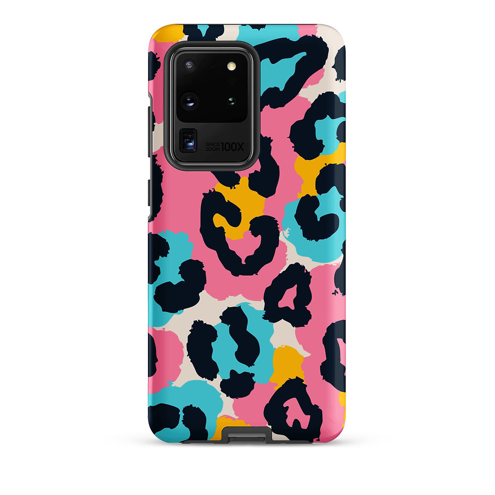 Thumbnail: Colorful Leopard Print - Tough Samsung® Case