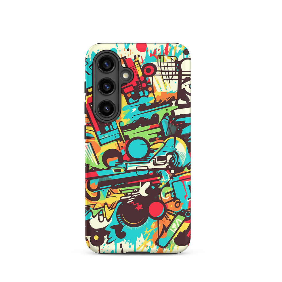 Thumbnail: Abstract Graffiti - Tough Samsung® Case