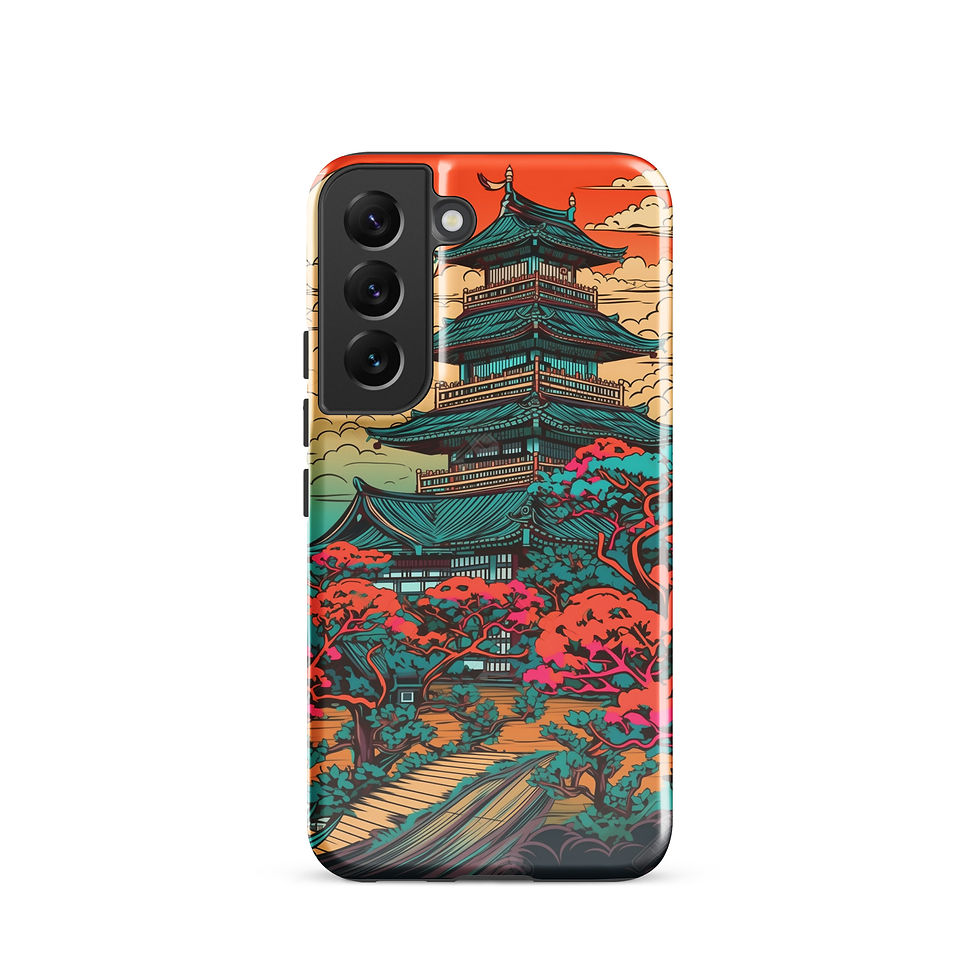Thumbnail: Japanese Temple - Tough Samsung® Case