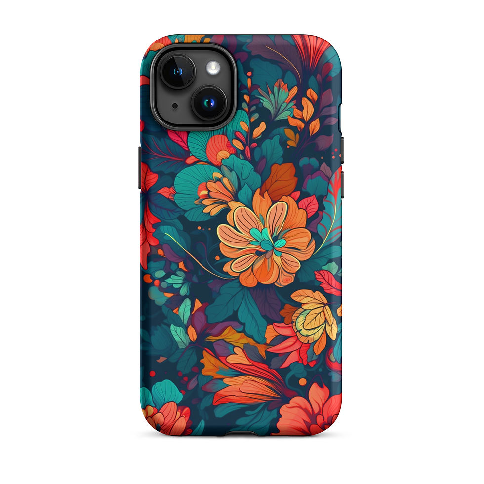 Thumbnail: Floral Bloom - Tough iPhone® Case