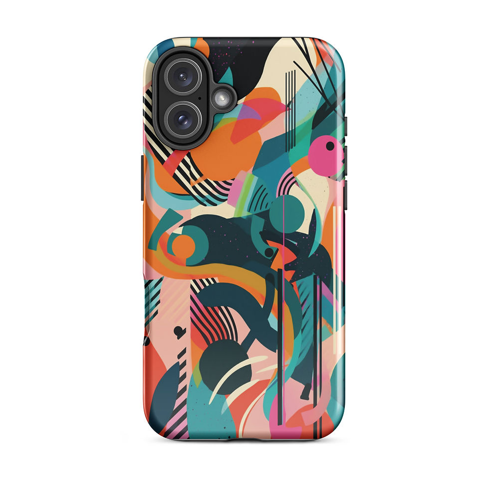 Thumbnail: Miami Art Deco - Tough iPhone® Case
