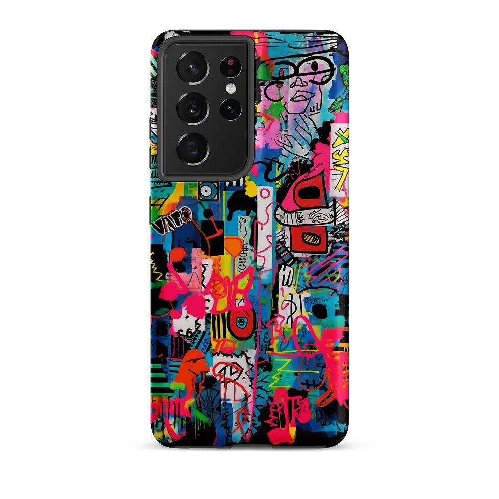 Thumbnail: Abstract Doodles - Tough Samsung® Case