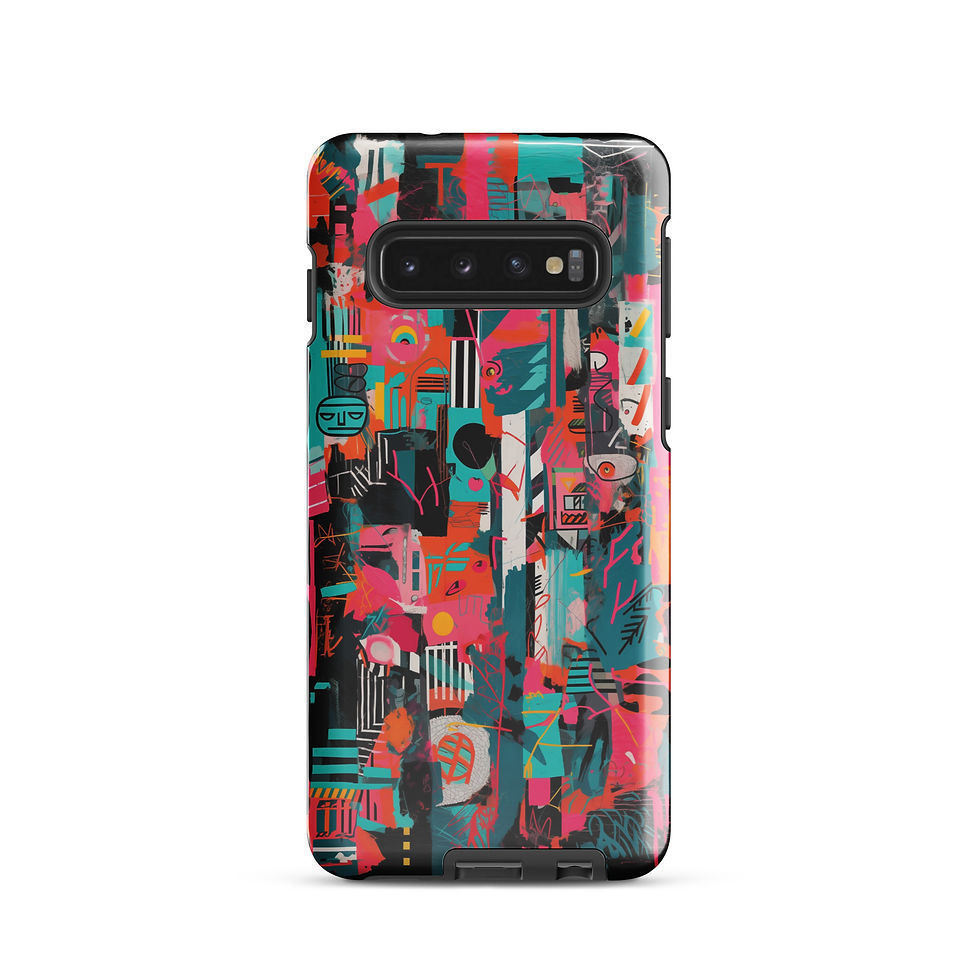 Thumbnail: Abstract Vibrant Art - Tough Samsung® Case