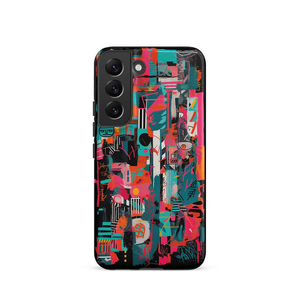 Thumbnail: Abstract Vibrant Art - Tough Samsung® Case