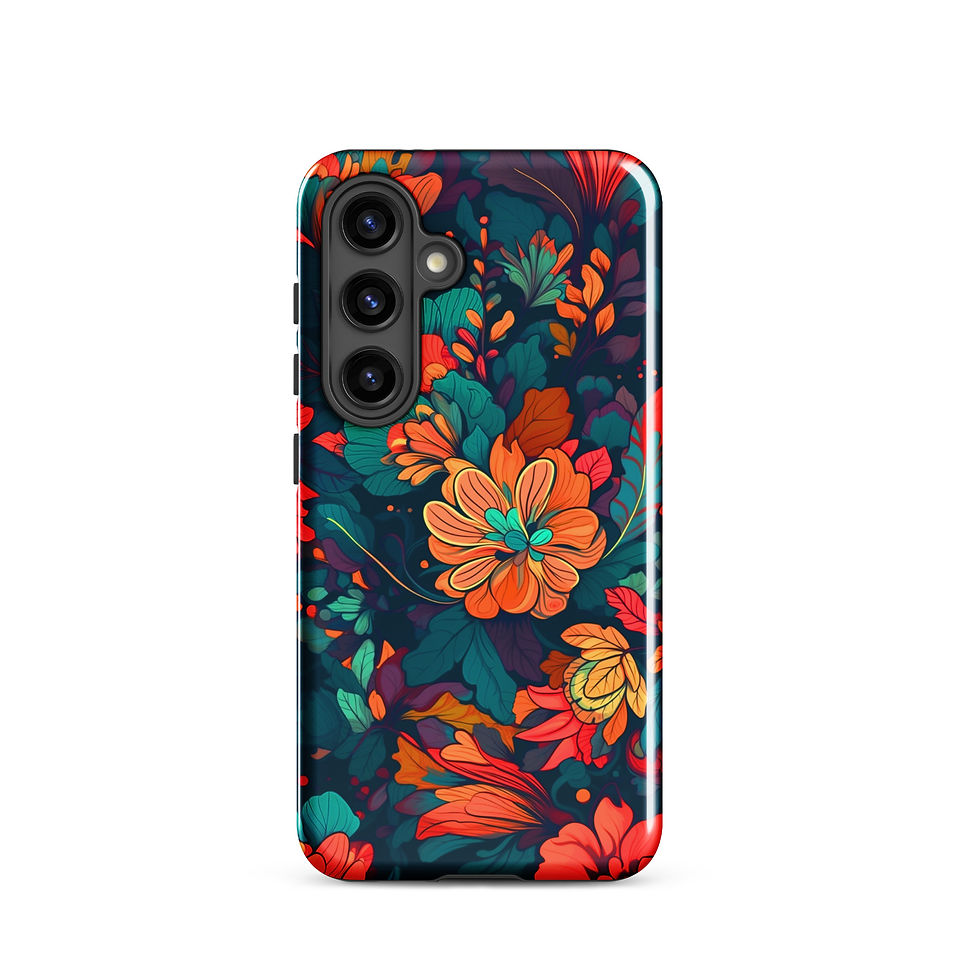 Thumbnail: Floral Bloom - Tough Samsung® Case