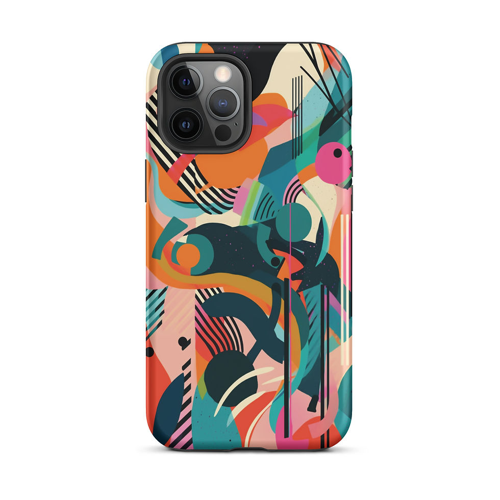 Thumbnail: Miami Art Deco - Tough iPhone® Case