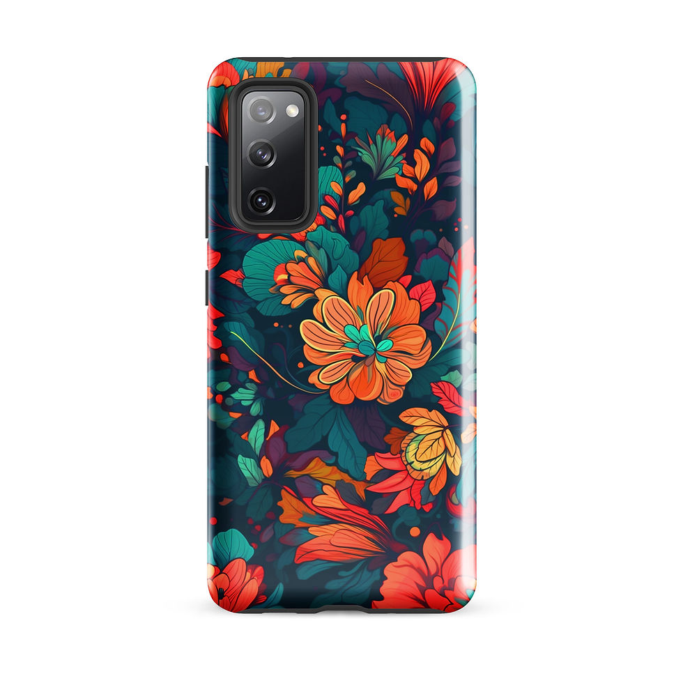 Thumbnail: Floral Bloom - Tough Samsung® Case