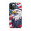 Thumbnail: Eagle with Stars & Stripes - Tough iPhone® Case