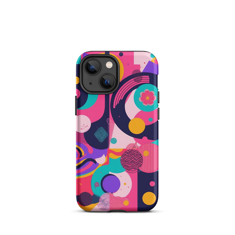 Thumbnail: Nineties Nostalgia No.2 - Tough iPhone® Case